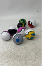 Load image into Gallery viewer, Lot Of 8 Piece Assorted Multicolor Collection Pokemon Toy Anime Ball