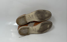 Load image into Gallery viewer, Federica Luca Mens Khaki Gray Lace-Up Low Top Oxford Dress Shoes Size EU 39