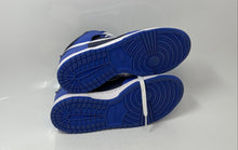 Load image into Gallery viewer, Nike Boys Dunk High DD2314-400 Blue White Lace-Up Mid Top Sneakers Shoes Size 7Y