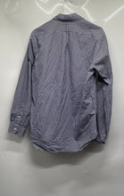 Load image into Gallery viewer, Ralph Lauren Mens Blue White Gingham Regular Fit Collared Button-Up Shirt Size M