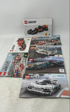 Load image into Gallery viewer, Lot Of 7 Pcs Multicolor Lego Speed Champions Various Instruction Manuals Books