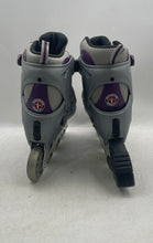 Load image into Gallery viewer, Schwinn Womens ABEC-7 Gray Purple Adjustable Inline Skates Shoes Size 6-7