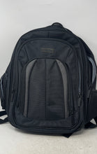 Load image into Gallery viewer, Perry Ellis Mens Black Inner Pocket Padded Adjustable Strap Travel Backpack
