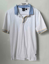 Load image into Gallery viewer, Hugo Boss Mens White Cotton Short Sleeve Regular Fit Polo Shirt Size S