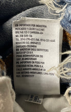 Load image into Gallery viewer, American Eagle Outfitters Womens Blue Denim Stretch Cut-Off Shorts Size 4