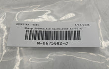 Load image into Gallery viewer, Sharp Model EL-531X Green Black Advanced DAL Scientific Calculator Not Tested