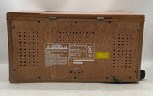 Load image into Gallery viewer, Emerson NR53 Brown Silver Old Style Portable Radio CD Music System Not Tested