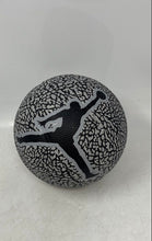 Load image into Gallery viewer, Air Jordan Black And Gray Elephant Print 6 PSI/0.4 Bar Mini Basketball