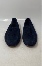 Load image into Gallery viewer, Laurent Effel Mens Blue Moc Toe Slip-On Penny Loafer Shoes Size EUR 39