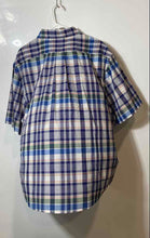 Load image into Gallery viewer, U.S. Polo Assn. Mens Multicolor Plaid Short Sleeve Slim Fit Button-Up Shirt XXL