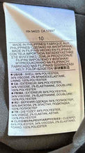 Load image into Gallery viewer, Banana Republic Womens Gray V-Neck Sleeveless Back Zipper Sheath Dress Size 10