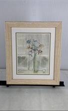Load image into Gallery viewer, Art.Com Soft Light By Sally Wetherby Flower Vase Signed And Framed Art Print