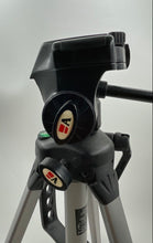 Load image into Gallery viewer, Ambico Black Silver Adjustable Pan Handle Quick Release Portable Tripod