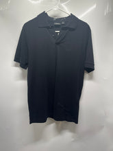 Load image into Gallery viewer, Hugo Boss Mens Black Cotton Short Sleeve Collared Polo Shirt Size Medium