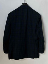 Load image into Gallery viewer, Lauren Ralph Lauren Mens Green Plaid Notch Lapel Two-Button Blazer Jacket Sz 20R