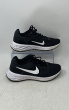 Load image into Gallery viewer, Nike Womens Revolution 6 Next Nature DC3729-003 Black White Sneakers Shoes 7.5