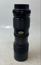Load image into Gallery viewer, Vivitar 85-205mm f/3.8 Black Close Focusing Auto Zoom Telephoto Lens Untested