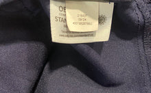 Load image into Gallery viewer, Authentic Simply Vera Vera Wang Womens Navy Blue Straight Leg Dress Pants Size 8
