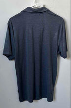 Load image into Gallery viewer, Perry Ellis Mens Blue Regular Fit Collared Short Sleeve Polo Shirt Size Medium