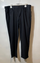 Load image into Gallery viewer, Perry Ellis Mens Black Slim Fit Stretch Flat Front Dress Pants Sz 38x30 With Tag