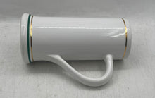 Load image into Gallery viewer, Sternquell Collectible Stein Sahm 0.5L White Gold Porcelain Beer Mug