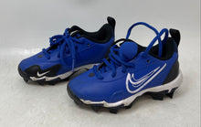 Load image into Gallery viewer, Nike Kids Force Trout 9 Keystone Blue Black Lace-Up Baseball Cleats Size 10C