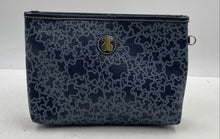 Load image into Gallery viewer, Authentic Tous Womens Gray Black Printed Inner Pocket Clutch Purse Damaged