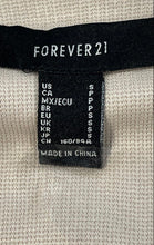 Load image into Gallery viewer, Forever 21 Womens Beige Corduroy Long Sleeve Snap Front Shirt Jacket Size Small