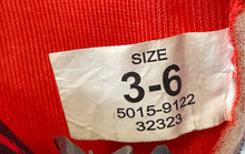 Load image into Gallery viewer, Roller Derby Boys Trac Star Black Red Adjustable Strap Roller Skates Size 3-6