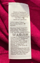 Load image into Gallery viewer, J.Crew Womens Fuchsia Cotton Short Sleeve Crew Neck Pullover Sweater Size XS