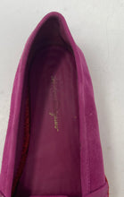 Load image into Gallery viewer, Authentic Salvatore Ferragamo Womens Purple Red Espadrille Shoes Sz 6.5M Damaged