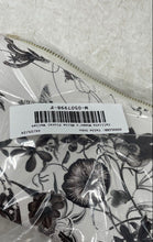 Load image into Gallery viewer, Callista Womens White Floral Print Inner Pockets Wristlet Wallet