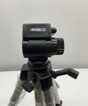 Load image into Gallery viewer, Ambico V-0552 Black Gray Adjustable Height Quick Release Video Tripod With Tag