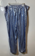 Load image into Gallery viewer, Nina Parker Womens Blue Adjustable Drawstring Tapered Leg Jogger Pants Size 2X