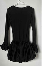Load image into Gallery viewer, Fashion Nova Womens Black Long Sleeve Mini Dress Size Small With Tag