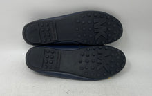 Load image into Gallery viewer, Michael Kors Womens Amber ME15F Blue Leather Slip-On Loafers Shoes Size 6.5