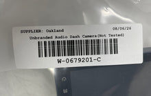 Load image into Gallery viewer, Unbranded Gray Audio 1080p HD Wi-Fi Digital Dash Camera Recorder Not Tested