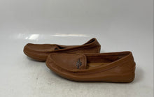 Load image into Gallery viewer, Coach Womens Mary Lock Up A00925 Caramel Brown Leather Loafer Shoes Size 7.5B