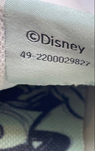 Load image into Gallery viewer, Disney Womens White Gold Leather Lace-Up Mickey Mouse Sneaker Shoes Size 10