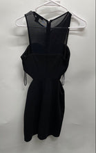 Load image into Gallery viewer, Forever 21 Womens Black Cut Out Sleeveless Round Neck Sheath Dress Size Medium