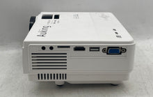 Load image into Gallery viewer, AuKing Model M8-F White HDMI USB VGA LED Home Theater Mini Projector Untested