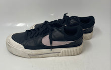 Load image into Gallery viewer, Nike Womens Court Legacy Lift Black Low Top Lace-Up Sneaker Shoes Size 9