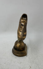 Load image into Gallery viewer, Vintage MPI Bronze Midfielder Football Soccer Shoe Award Trophy Ball Base