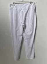 Load image into Gallery viewer, Tommy Hilfiger Womens White Flat Front Straight Leg Pull-On Ankle Pants Size L
