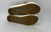 Load image into Gallery viewer, Sorel Womens Cameron Flatform NL4633-246 Beige Slip-On Slide Sandals Size 7.5