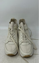 Load image into Gallery viewer, Michael Kors Womens Georgie Knit Beige Gold Lace-Up Sneakers Shoes Size 9M