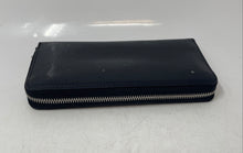 Load image into Gallery viewer, Michael Kors Womens Black Leather Jet Set Travel Continental Zip-Around Wallet