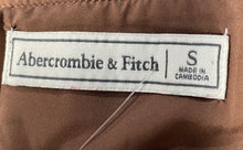 Load image into Gallery viewer, Abercrombie & Fitch Womens Brown Leather Straight And Pencil Skirt Size Small