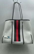 Load image into Gallery viewer, WCA World Womens Multicolor Leather Double Handle Tote Bag w/ Wallet