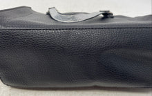 Load image into Gallery viewer, Anne Klein Womens Black Leather Double Handle Shoulder Tote Handbag